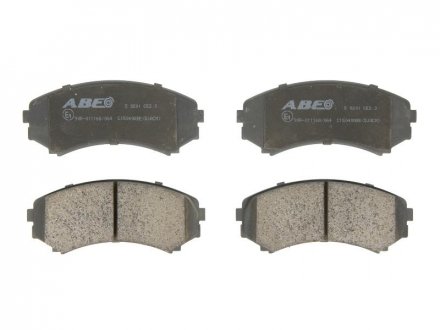 Тормозные колодки, дисковые. ABE C15040ABE (фото 1)