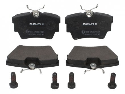 Тормозные колодки, дисковые. Delphi LP1745 (фото 1)