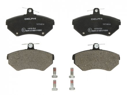 Тормозные колодки, дисковые. Delphi LP1410 (фото 1)