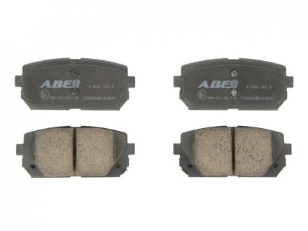 Тормозные колодки, дисковые. ABE C20309ABE (фото 1)