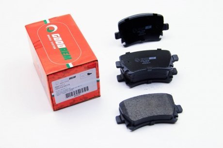Тормозные колодки задние Caddy III Golf V Audi A4 03- GOODREM RM1017