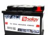 Аккумуляторная батарея 60Ah/480A R+ (242x175x190) SOLGY 406002 (фото 1)