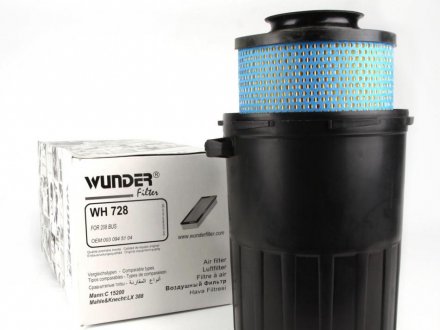 Фильтр воздушный MB207-410D (с корпусом) WUNDER WH-728 (фото 1)