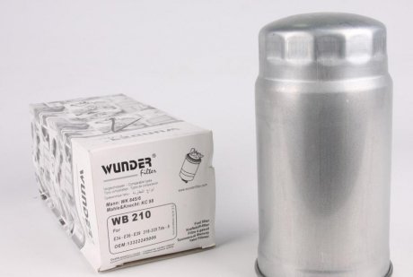 Фільтр паливний BMW 740D 99- WUNDER WB-210 (фото 1)