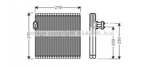 Компрессор Camry 01/06- AVA AVA COOLING TO V485