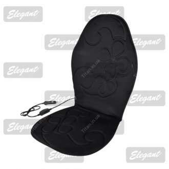 Накидка на сиденье с подогревом 117x50см, 12В, 35/45Вт черная Elegant 100 571 (фото 1)