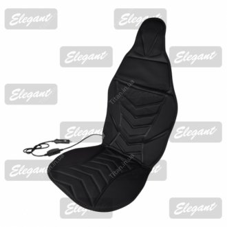 Накидка на сиденье с подогревом 117x50см, 12В, 35/45Вт черная Elegant 100 572 (фото 1)
