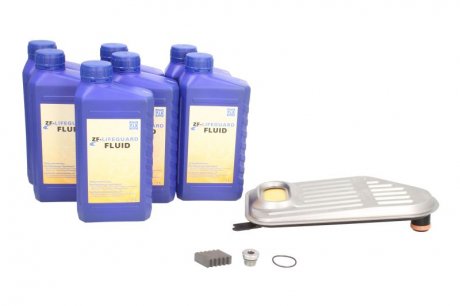 Комплект деталей, зміна олії фільтр АКПП + олія ZF PARTS 1060.298.069 (фото 1)