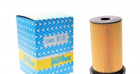 Фильтр топливный, BMW 3 (E46) 2.0D 98-05 PURFLUX C483