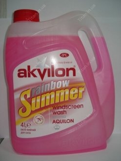 Літня рідина омивача AKVILON SUMMER 4L (фото 1)
