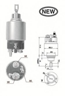 Реле втягивающее MAGNETI MAGNETI MARELLI AME0554