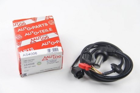 Датчик ABS Audi A6 1.8-2.8 97-05 перед Л/Пр 1110 mm AUTLOG AS4006 (фото 1)