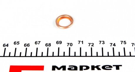 Уплотняющее кольцо пробки масляного поддона двигателя Nissan Juke, Micra, Teana 03-10 / Renault Laguna, Megane, Scenic 07-10 CORTECO 005568H (фото 1)