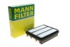 Фiльтр повітряний Mazda Xedos 9/Mitsubishi Eclipse/Galant 92- -FILTER MANN C 2438 (фото 2)