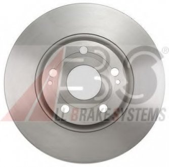 Тормозной диск перед. Toyota Auris, Avensis, Verso 1.6-2.2D 03.07-. A.B.S. 17608 (фото 1)