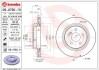 Тормозной диск зад. DB C (W204), E (C207) 2.1CDI-5.5 07- BREMBO 09.A760.11 (фото 1)