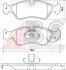 Гальмівнi колодки диск.передн. Opel Astra F, Vectra B A.B.S. A.B.S. 36896 (фото 1)