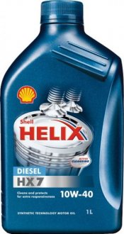 Олія моторна Helix HX7 Diesel 10W-40 (1 л) SHELL 550040427