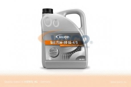 Олія трансмісійна SAE 75W-80 GL-4/5 5L VAICO V60-0314 (фото 1)