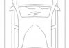 Трос ручного тормоза Ford Ssorpio 85-4/91 COFLE 11.549 (фото 2)