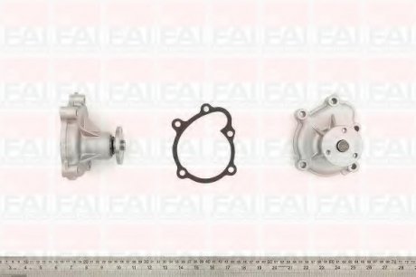 Водяна помпа Opel 1.7CDTI 00- AUTOPARTS FAI WP6381