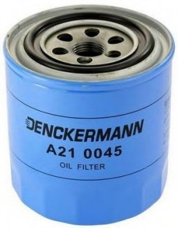 Фільтр олії Nissan Bluebird 2.0 D,TD -9/87, Primera DENCKERMANN A210045 (фото 1)