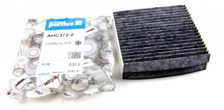 Фильтр салона BMW X3 (F25)/X4 (F26) 2.0/3.0D 10- (угольный) PURFLUX AHC372-2 (фото 1)