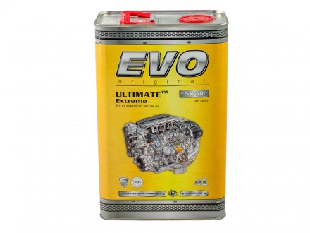 Олія моторна Ultimate Extreme 5W-50 (4 л) EVO Evoultimateextreme5w504l