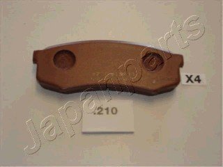 Тормозные колодки дисковые JP JAPANPARTS PP-210AF (фото 1)