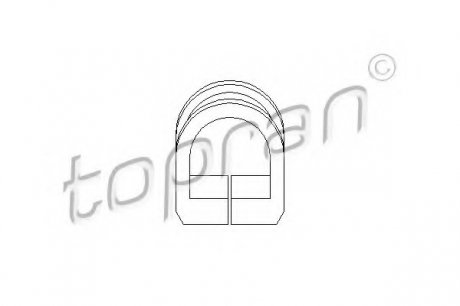 Сайлентблок рулевой рейки TOPRAN / HANS PRIES 102803 (фото 1)