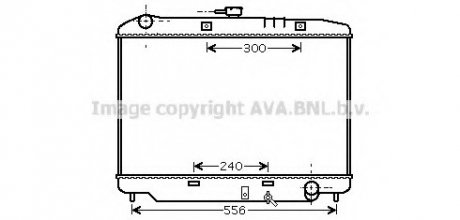 Радиатор AVA AVA COOLING OL 2179 (фото 1)