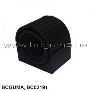 Подушка (втулка) переднього стабілізатора неармована BCGUMA BC GUMA 02191
