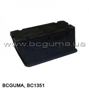 Подушка передней рессоры под пластик верхняя широкая BCGUMA BC GUMA 1351