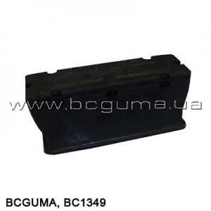 Подушка передней рессоры под пластик нижняя левая BCGUMA BC GUMA 1349