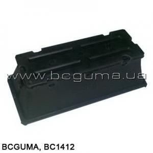 Подушка нижняя правая двухлистовой рессоры BCGUMA BC GUMA 1412
