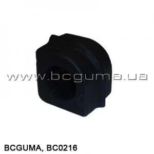 Подушка (втулка) переднього стабілізатора BCGUMA BC GUMA 0216
