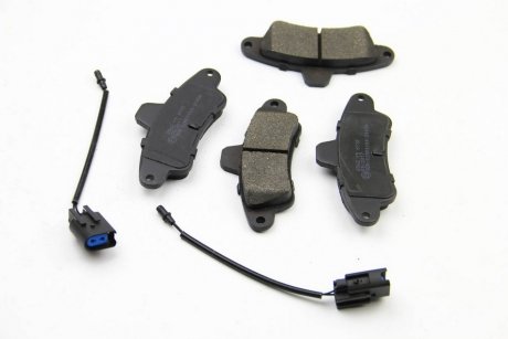 Колодки тормозные задние Ford Mondeo 93-00 (Bendix) с датчиком (115,8x53,7x15) BREMSI BP2562 (фото 1)