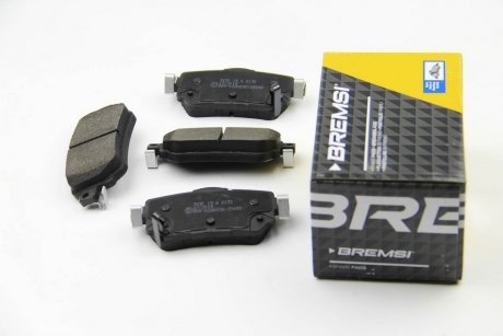 Колодки тормозные задние Nissan X-Trail/Qashqai II 13- (TRW) BREMSI BP3630