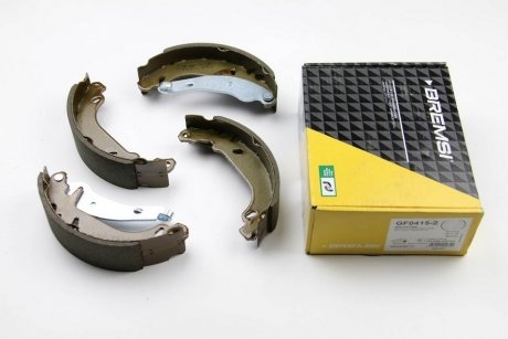 Колодки тормозные задние Renault 9,11,19,21, Clio, Rapid BREMSI GF0415-2 (фото 1)