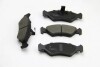 Колодки тормозные передние Ford Fiesta 89-02 (ATE) BREMSI BP2671 (фото 1)