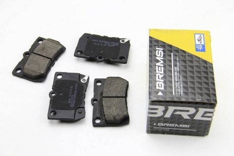 Колодки тормозные задние Lexus GS 05-/IS 05- (NBK) BREMSI BP3420 (фото 1)