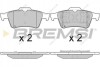 Гальмівні колодки зад. Connect 02-13 BREMSI BP2980 (фото 1)