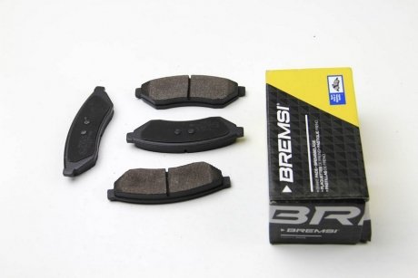 Колодки гальмівні задні Chevrolet Epica 06- (akebono) BREMSI BP3162