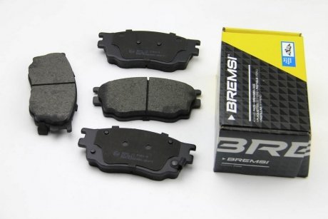 Колодки тормозные передние Mazda 6 02-07 (sumitomo) BREMSI BP3092 (фото 1)