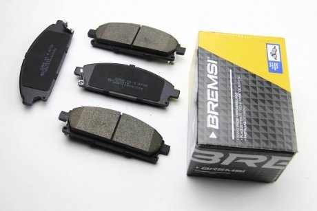 Колодки тормозные передние Nissan X-Trail 01-13/Pathfinder 97-04 (sumitomo) (159x56x16,4) BREMSI BP2968