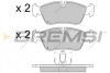 Гальмівні колодки передні BMW 3 (E36/E46) 90-09 (ATE) BREMSI BP2745 (фото 1)