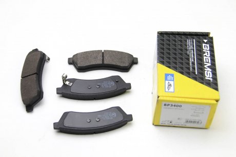 Колодки тормозные задние Chevrolet Epica 05- (brembo) BREMSI BP3400 (фото 1)