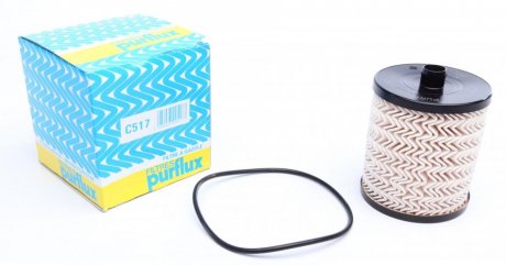 Фильтр топливный Citroen C5/Peugeot 407 3.0HDI 09- PURFLUX C517 (фото 1)