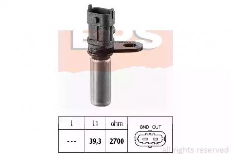 Датчик импульсов Opel Astra G/H/Corsa C/Vectra B/C/Zafira 1.4-1.6i 16V 95- EPS 1.953.288