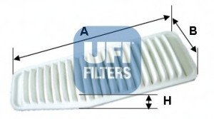 Повітряний фільтр UFI 30.452.00 (фото 1)